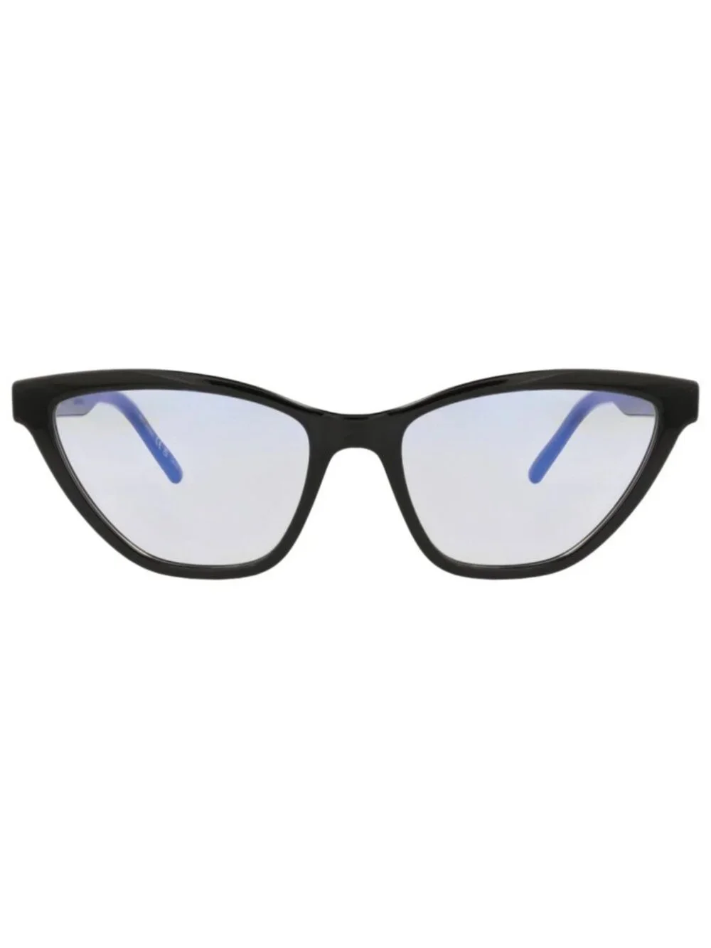 New Saint Laurent Women's Sunglasses Cat Eye Injection Frame Black Black Grey